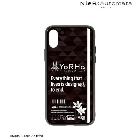 『NieR:Automata Ver1.1a』ヨルハ部隊 強化ガラスiPhoneケース